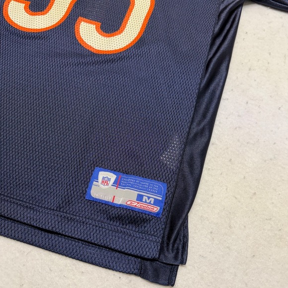 Vintage Reebok Chicago Bears Anthony Thomas #35 NFL Blue Jersey Size Mens Medium - Picture 4 of 16